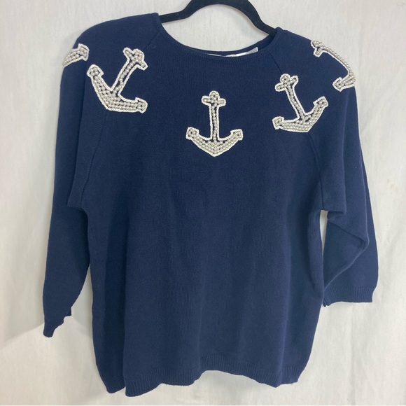 ✨L’eau Vive cotton beaded sweater - Picture 2 of 10